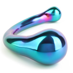 Mr. Steel Stimulateur de prostate The Curvy G-Spot 23 x 4.2 cm Irisé